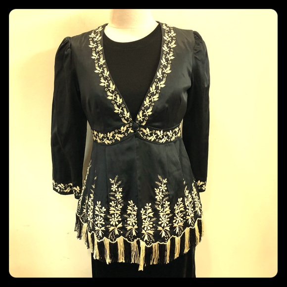 Nanette lepore fringe jacket - Picture 1 of 3